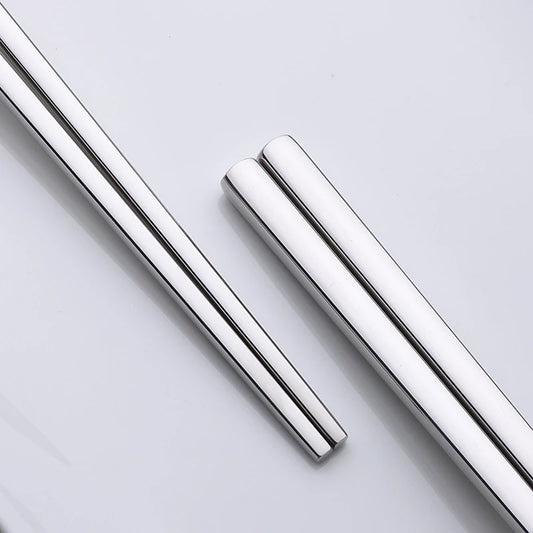 23cm Exquisite Dragon Pattern Chopsticks 304 Stainless Steel Non-slip Chinese Chopstick Food Sushi Sticks Home Kitchen Tableware