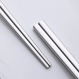 23cm Exquisite Dragon Pattern Chopsticks 304 Stainless Steel Non-slip Chinese Chopstick Food Sushi Sticks Home Kitchen Tableware