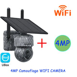 INQMEGA 5MP 4MP WIFI Wireless PTZ Solar Camera 4G SIM With Solar Panel Two Way Audio Security Protection CCTV Camera Battery Cam