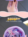 Disney Frozen Princess Elsa Children's Slippers Summer Girl's Cute Cartoon Non-slip Soft Sole Indoor Bathing Sandals