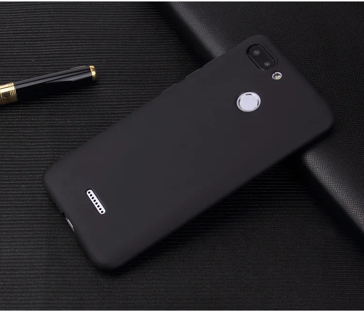 Funda de silicona TPU mate para Xiaomi Redmi 6 6A (5,45 pulgadas)