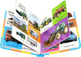 Montessori First 100 English Words Learning Cardboard Book Animals Colors Numbers Language Physical Picture Teaching Aids