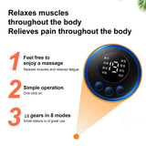 Mini Portable Neck Massager Electric Neck Stretcher for Cervical Muscle Pain Relief and Shoulder Relaxation Massage Patch