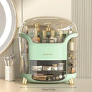 Desktop Makeup Organizer, Transparent Jewelry, Cosmetic Storage Box, Dustproof, Large Capacity, Lipstick Container 