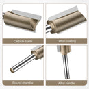 6mm Shank CNC Straight Bit Flush Trim Single Double Flute Router Bit Tungsten Carbide Milling Cutter Woodworking Tools