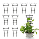 Pequena treliça empilhável interna para crescimento de plantas, Treliça para plantas escaladas, Crescimento familiar, 8PCs
