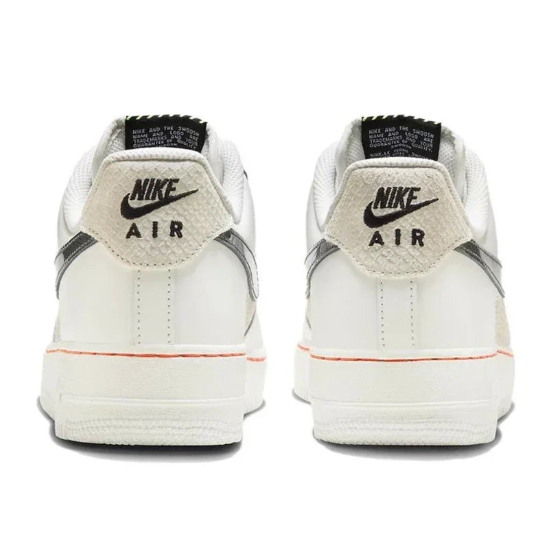 NIke Air Force 1 07 Bits For Men And Women, Embarkation , Classics, All White, Casual Sneakers, Af 1 Sports Zelongmulti Role Boa