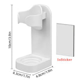 1-4PCS Electric Toothbrush Wall-Mounted Holder Space Saving No Punching Bathroom Accessories Toothbrush Stand Rack Organizer