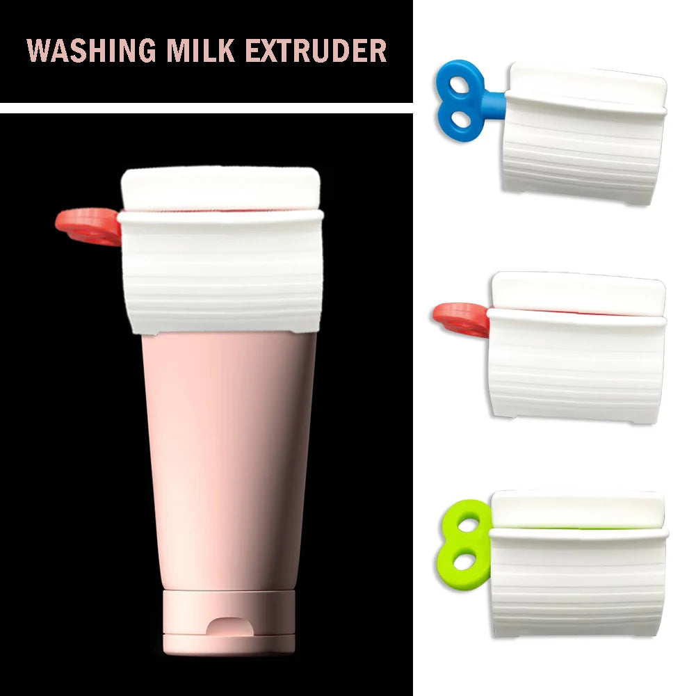 Plastic Toothpaste Squeezer Device Multifunctional Portable Toothpaste Tube Squeezer Manual Press Tools Bathroom Accessories