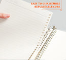 A4/B5/A5 Loose Leaf Refill Binder Notebook Blank/Line/Grid/Cornell Replacable Metal Ring Office&School Supplies Stationery