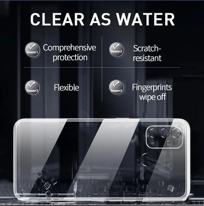 For OPPO A53S 2020 Case Clear Silicone Soft TPU Phone Case Cover For Oppo A53 2020 Funda For OPPO A53s 2020 Transparent Coque