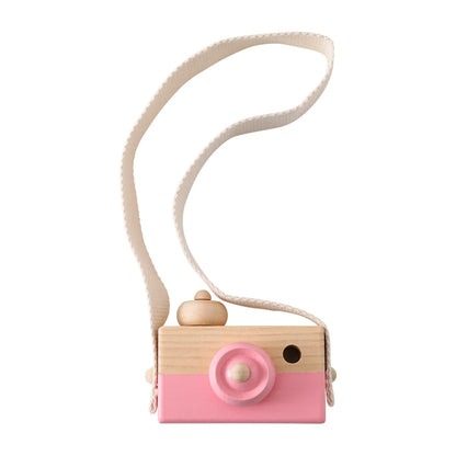 Montessori Baby Toys Education Wooden Blocks Toys for Kids Montessori Education Building Blocks Children Mini Camera Wooden Toys