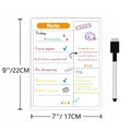 Magnetic Calendar For Fridge Monthly Weekly Planner Calendar Table Dry Erase Whiteboard With Pen Fridge Sticker Message Board