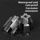 DN15 DN20 Pipe Threading Tool Hex Shank Die Internal External Threads 1/2&3/4 Water Pipes PPR PVC MPP Manganese Steel Detachable