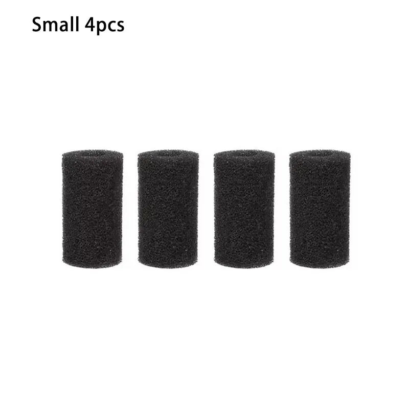 4 Pcs/8 Pcs Aquarium Biochemical Filter Sponge Fish Tank Inlet Water Pre-Filter Sponge Cartridge Replacement Filter