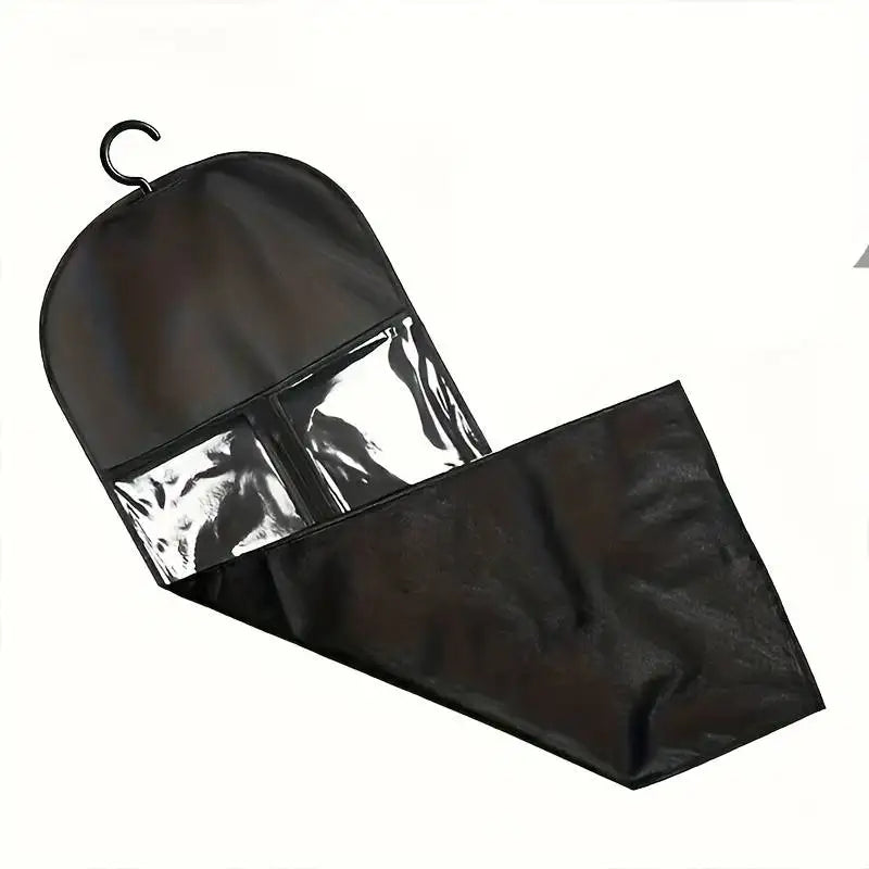 Saco do armazenamento com gancho para extensões do cabelo, suporte da peruca, perfeito para o curso, 1PC