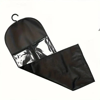 Saco do armazenamento com gancho para extensões do cabelo, suporte da peruca, perfeito para o curso, 1PC