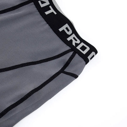 Men Bodybuilding Shorts Fitness Workout Inseam Gym Knickers Male Muscle Alive Elastic Compression Tights Skinny Leggins Hombre