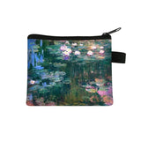 Oil Painting Coin Purse DIY Coin Bag Women Lipstick Card Keys Holder Money Bag Ladies Wallet Handbags For Women Small Kids Bags