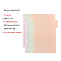 A4/B5/A5 Loose Leaf Refill Binder Notebook Blank/Line/Grid/Cornell Replacable Metal Ring Office&School Supplies Stationery