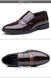 Luxury Men's Leather Shoes Retro Carved Lace-up Brogue Oxford Wedding Men Dress Shoes Male Formal Business Gentleman Office Shoes