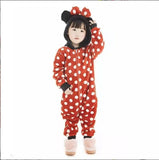 Cartoon Kigurumi For Children Kids' Animal Onesie Pajamas Dog Wolf Dragon Dinosaur Halloween Carnival One-piece Costume Homewear