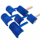 7 Inch DIY Graining Painting Tool Wood Texture Paint Roller  imitation  Wood Pattern Tools For Wall Room Art Wood Grain Tool Set