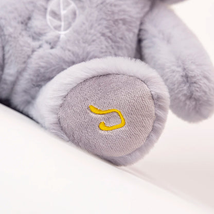 Peluche de perezoso que respira kawaii, oso relajante para bebés, compañero de sueño para bebés, peluche con sonido y luz