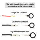 41pcs Universal Car Terminal Removal Repair Tool Wire Plug Connector Extractor Puller For Car Terminals Disassembly Hand Tools