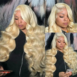 Rosabeauty HD Transparent 13x6 613 Body Wave Honey Blonde Lace Frontal Human Hair Wig Brazilian 13x4 Lace Front Wigs For Women