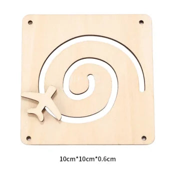 Kindergarten Montessori Wooden Busy Board Castle Gear Crocodile Zippers Geometric Jigsaw Puzzles Montessori Toy Educational Toys