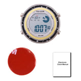 Motorcycle Digital Clock Waterproof Motorbike Stick-on Dashboard Car Clock Car Stick-On Mini Watch For Dashboard Boat Bike