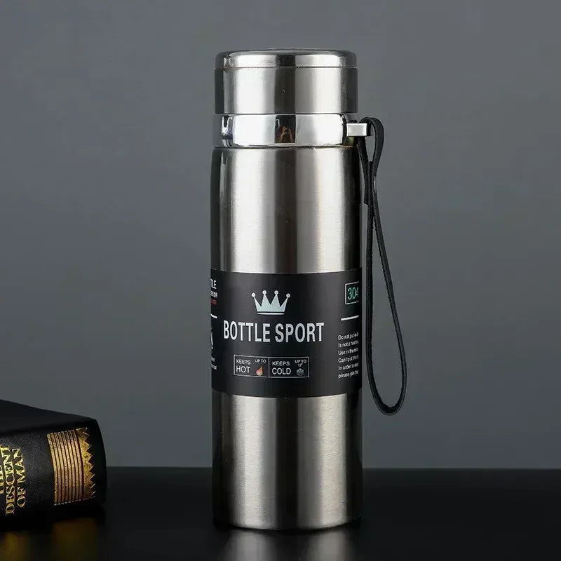 1L Thermal Water Bottle Keep Cold and Hot Water Bottle Thermos for Coffee Tea Vacuum Flasks Stainless Steel Thermos Bottle