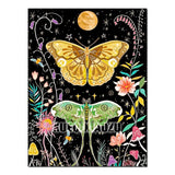 5D Diamond Painting Kits for Adults, Full Round Diamond Art Butterfly, Very Suitable for Beginners and Gifts for Wall Home Decor