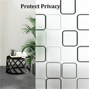 Cortinas de ducha de baño con ganchos, impermeables y resistentes al moho, mamparas de baño duraderas, cortinas de ducha de tela autocortables de PE EVA.