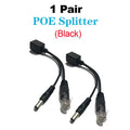 Divisor POE para cámara IP, módulo de alimentación, cable adaptador de alimentación pasiva por Ethernet (PAE), inyector RJ45, 12-48 V 