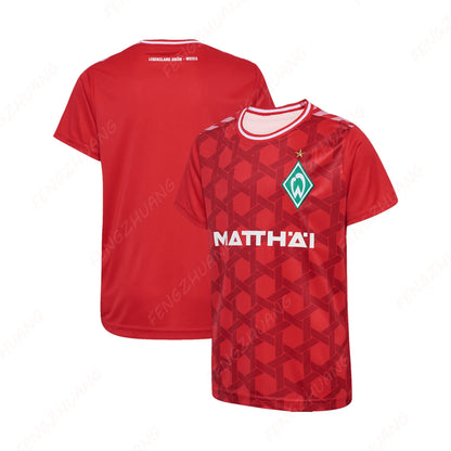 WER 2023/24 GK Jersey Newest Outdoor Quick Dry Soccer Jersey Summer Classic Casual Tee Loose Exercise Jersey