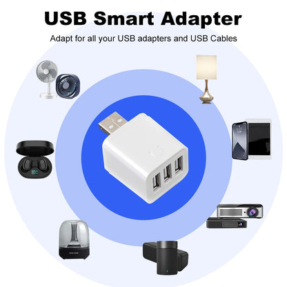 Tuya wifi/zigbee inteligente micro usb adaptador interruptor 5v mini adaptador de alimentação usb tomada carga temporização para alexa google casa yandex alice