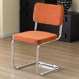 Mid-Century Modern Dining Chairs with Metal Frame, Multiple Styles Leisure chair for Kitchen, Living Room, Office , Muebles