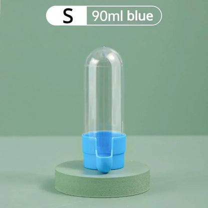 Bird Water Drinker Feeder Waterer with Clip Pet Bird Supplies Dispenser Bottle Drinking Cup Bowls for Pet Parrot Cage
