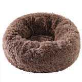 Nido de felpa para mascotas, nido de invierno para gatos, nido para perros, cálido, desmontable y lavable, redondo, nido para gatos, cama para mascotas, decoración Universal de temporada