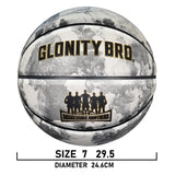 Glowing Green BasketBall For Men Women,Official Size 5/6/7 Soft Composite Leather In&Outdoor Street Luminous Ball Night Use Game