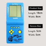 Handheld Game Players Electronic Console Built-in 23 Games for Tetris Retro Classic Brick Game Machine Children's Student Toys