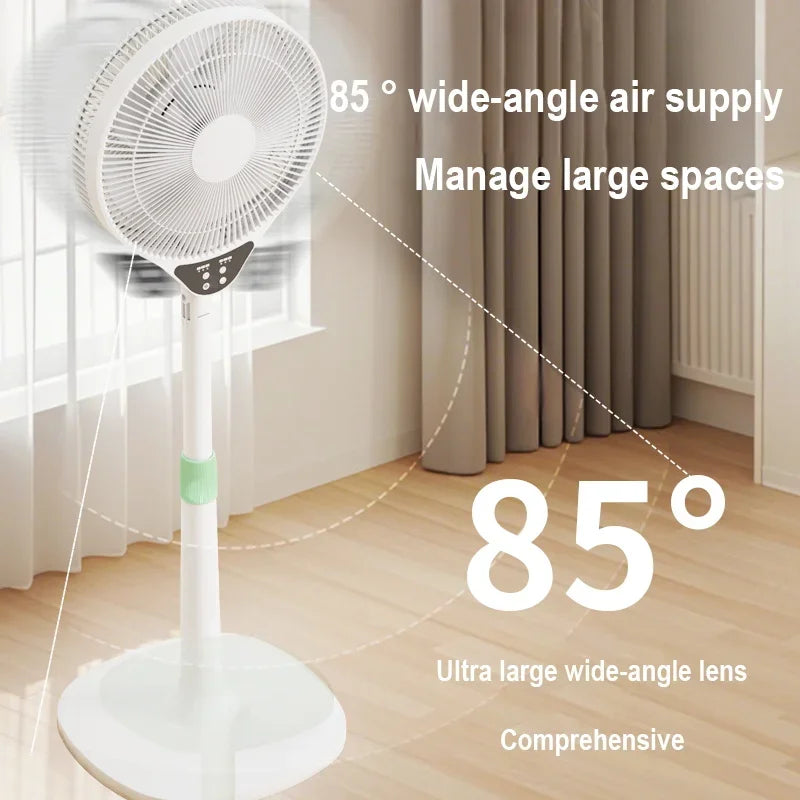 Stand floor fan Household powerful Electric Fan vertical Fan Shaking Timing Remote Control Fans Home Appliance 220V