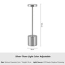 Table Lamp LED Touch Sensor Desktop Night Light Rechargeable Wireless Reading Lamp 3Colors Adjustable Creative Ambient Light