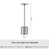 Table Lamp LED Touch Sensor Desktop Night Light Rechargeable Wireless Reading Lamp 3 Colors Adjustable Creative Ambient Light