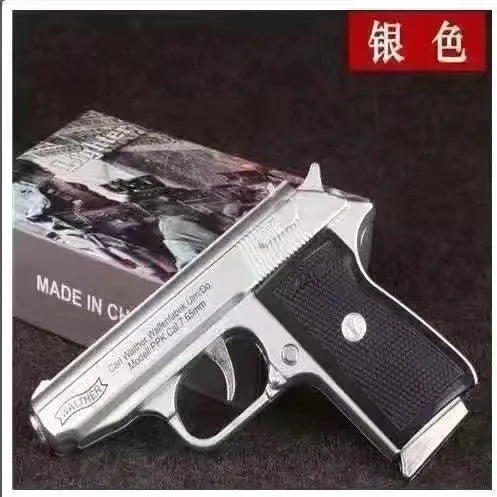 Direct shooting props, toy models, men's fashion gifts, boyfriend's intention, metal shaped windproof inflatable lighter