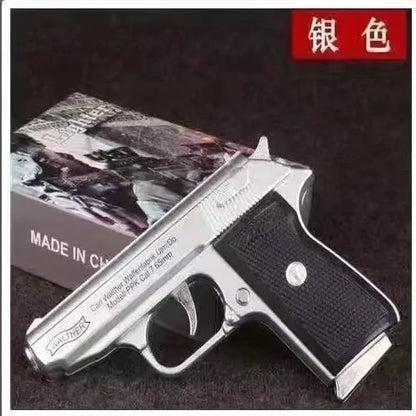 Direct shooting props, toy models, men's fashion gifts, boyfriend's intention, metal shaped windproof inflatable lighter