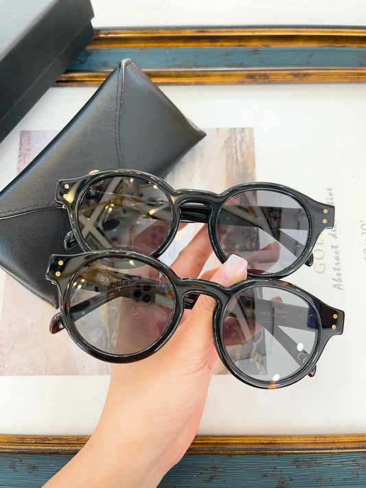 Original Factory DT GRANDMASTER-EIGHT DTS458-A With Brand Box Top Quality UV400 Gradient Driving Anti-Glare Men Women Sunglasses