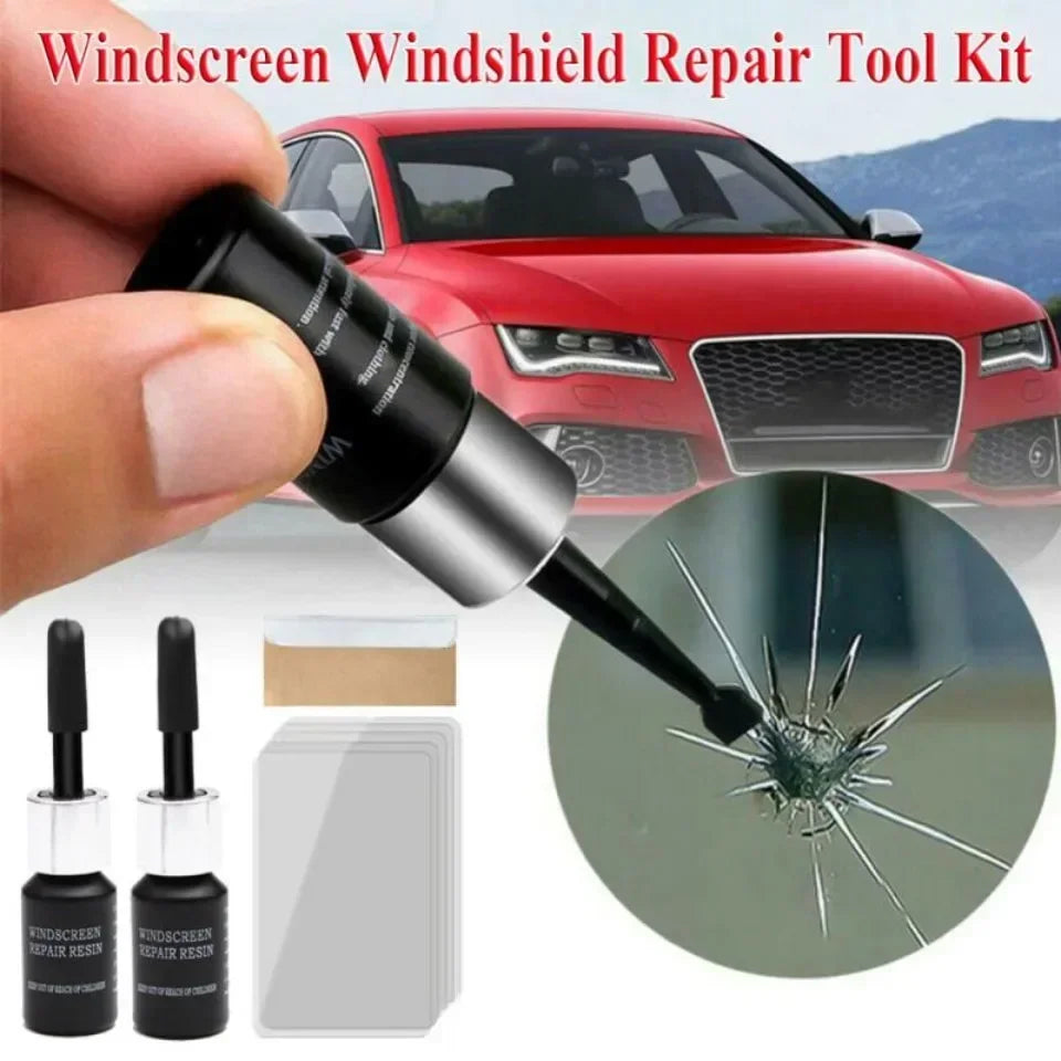 DIY Car Window Phone Screen Repair Kit Glass Curing Glue Auto Glass Scratch Crack Restore Windshield Repair Tool Car Accessories